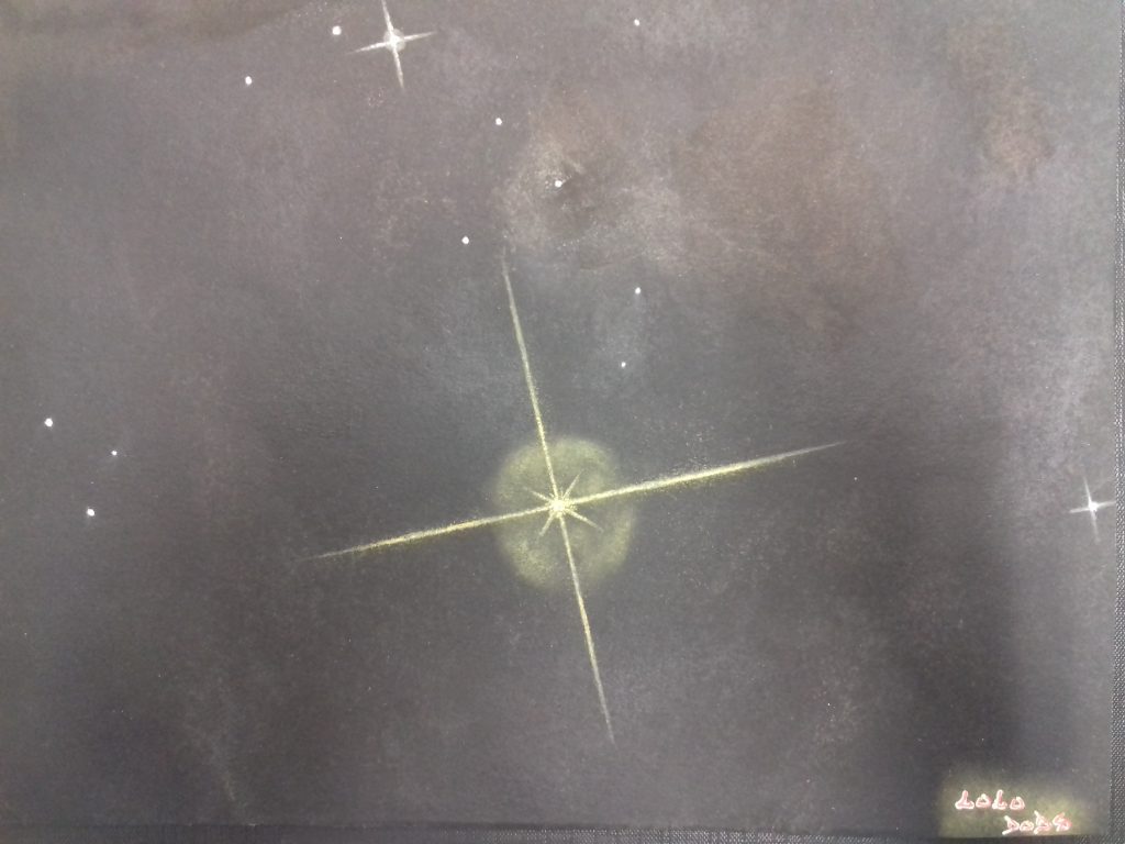 Astro-dessin réalisé par Laurent Fouchard