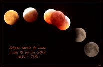 Eclipse de Lune du 21 janvier 2019