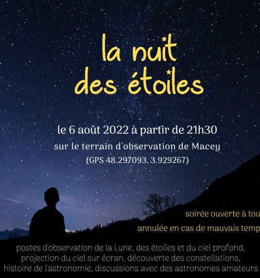 Nuit des Etoiles 2022